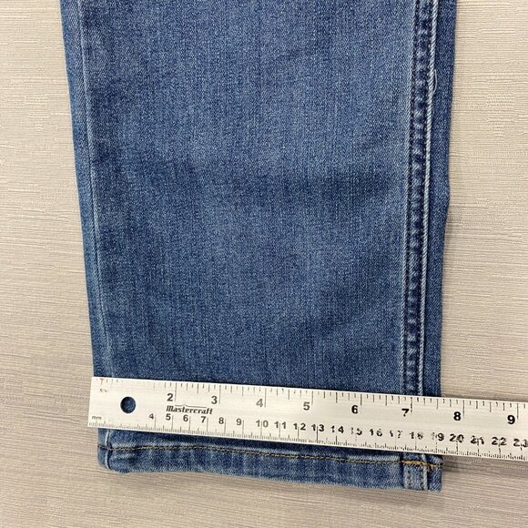 Eddie Bauer Jeans Mens 34 x 32 Straight Leg Medium Wash Denim Pants - Picture 13 of 16